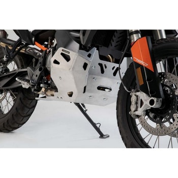 MSS.04.521.10001 エンジンガード シルバー KTM 790 Adv / R (19-) 890 Adv / R (20-) 1個  SW-MOTECH 【通販モノタロウ】