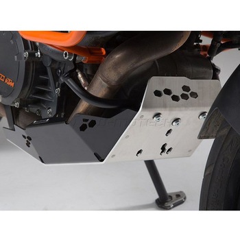 エンジンガード ブラック/ シルバー KTM 1190 Adventure / R (13-) - SW-MOTECH (エスダブリューモテック)