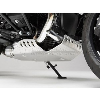 エンジンガード シルバー BMW R nineT (14-) SW-MOTECH (エスダブリューモテック)