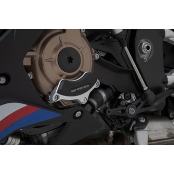 エンジンカバープロテクション ブラック / グレー BMW S1000RR (19-) SW-MOTECH (エスダブリューモテック)