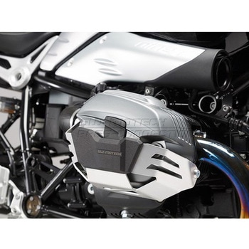 シリンダープロテクション 左右セット -シルバー- R 1200 R (11-) SW-MOTECH (エスダブリューモテック)