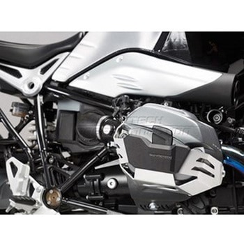 シリンダープロテクション 左右セット -シルバー- R 1200 R (11-) SW-MOTECH (エスダブリューモテック)