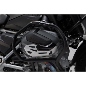 シリンダーガード ブラック/シルバー BMW R 1250 GS/Adv R 1250 RS/ RT. SW-MOTECH (エスダブリューモテック)