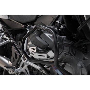 シリンダーガード ブラック/シルバー BMW R 1250 GS/Adv R 1250 RS/ RT. SW-MOTECH (エスダブリューモテック)