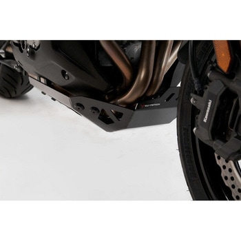エンジンガード ブラック Kawasaki Versys 1000 (18-). SW-MOTECH (エスダブリューモテック)
