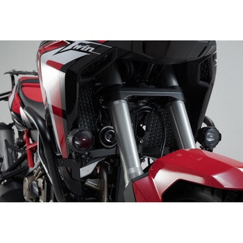 ヘッドライトホルダー ブラック Honda CRF1000L / CRF1100L with SBL. SW-MOTECH (エスダブリューモテック)