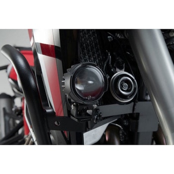 ヘッドライトホルダー ブラック Honda CRF1000L / CRF1100L with SBL. SW-MOTECH (エスダブリューモテック)