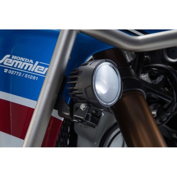 EVO フォグライトキット -ブラック- Honda CRF1000L Adv Sports (18-). SW-MOTECH (エスダブリューモテック)
