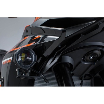 ライトマウント ブラック KTM 1050/1090 Adv. 1190 Adv./R. SW-MOTECH (エスダブリューモテック)