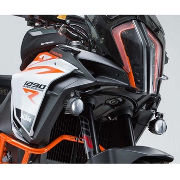 ライトマウント ブラック KTM 1290 Super Adventure S / R (16-) SW-MOTECH (エスダブリューモテック)