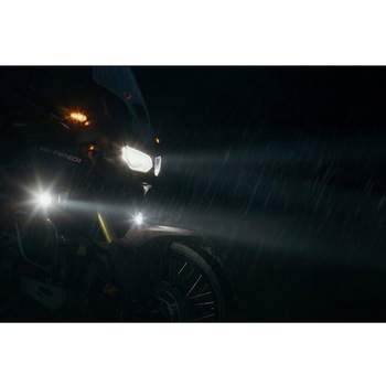 EVO フォグライトキット ブラック Suzuki DL1000/650 Kawasaki KLV 1000. SW-MOTECH (エスダブリューモテック)