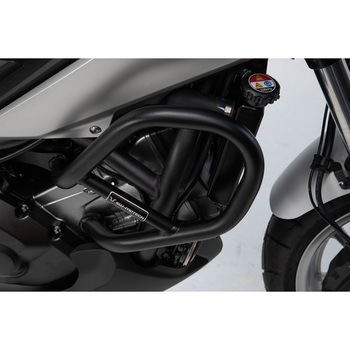 クラッシュバー ブラック NC700 S/X (11-14) NC750 S/X (14-). SW-MOTECH (エスダブリューモテック)