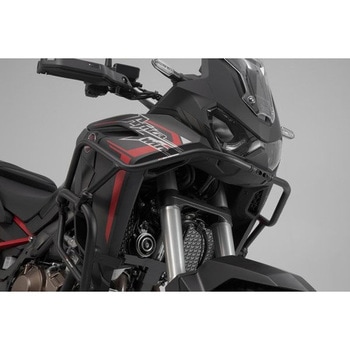 アッパークラッシュバー ブラック Honda アフリカツイン CRF1100L (19-) SW-MOTECH (エスダブリューモテック)