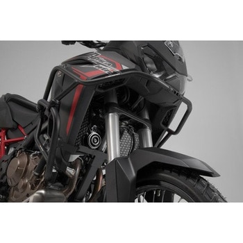アッパークラッシュバー ブラック Honda アフリカツイン CRF1100L (19-) SW-MOTECH (エスダブリューモテック)
