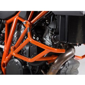クラッシュバー オレンジ KTM 1290 スーパーデューク R (14-) SW-MOTECH (エスダブリューモテック)