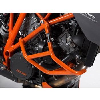 クラッシュバー オレンジ KTM 1290 スーパーデューク R (14-) SW-MOTECH (エスダブリューモテック)