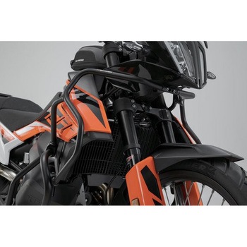 アッパークラッシュバー ブラック KTM 790 Adventure/ 790 Adventure R (19-). SW-MOTECH (エスダブリューモテック)