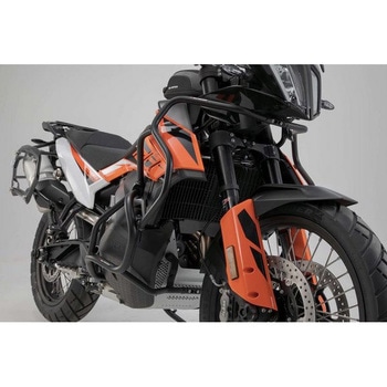 アッパークラッシュバー ブラック KTM 790 Adventure/ 790 Adventure R (19-). SW-MOTECH (エスダブリューモテック)
