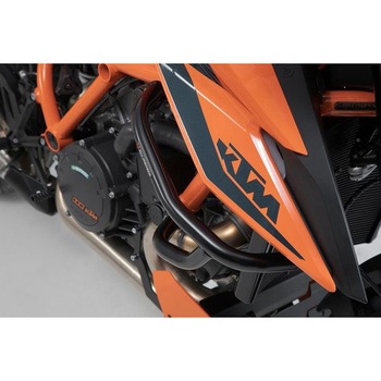 クラッシュバー ブラック KTM 1290 Superduke R (19-) SW-MOTECH (エスダブリューモテック)