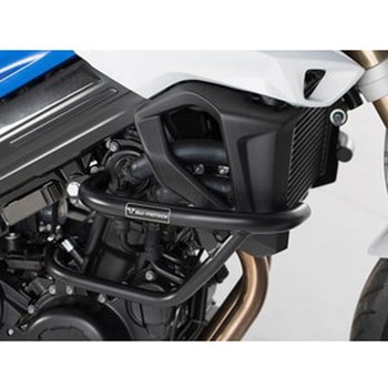 クラッシュバー ブラック BMW F800R (09-) F800S (06-10) SW-MOTECH (エスダブリューモテック)