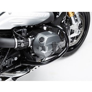 クラッシュバー ブラック BMW R nineT (14-) SW-MOTECH (エスダブリューモテック)