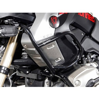 アッパークラッシュバー -ブラック- 取り付けにはSBL.07.562.10100/Bが必要です。 R 1200 GS (08 -) SW-MOTECH (エスダブリューモテック)