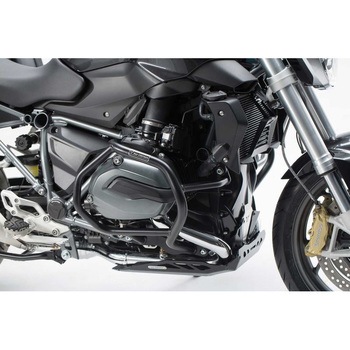 クラッシュバー -ブラック- BMW R1200R / R1200RS (15-). SW-MOTECH (エスダブリューモテック)