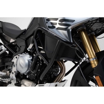 クラッシュバー -ブラック- BMW F 750 / 850 GS (18-). SW-MOTECH (エスダブリューモテック)