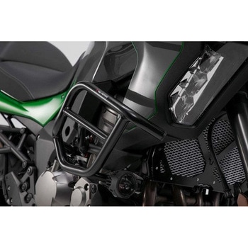 クラッシュバー ブラック Kawasaki Versys 1000 (18-). SW-MOTECH (エスダブリューモテック)