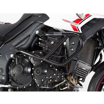 クラッシュバー Triumph Tiger 1050 Sport (13-). -ブラック- SW-MOTECH (エスダブリューモテック)