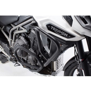 クラッシュバー ブラック Triumph Tiger 1200 Explorer (16-) SW-MOTECH (エスダブリューモテック)