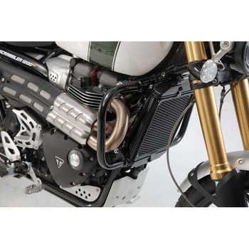 クラッシュバー ブラック Triumph Scrambler 1200 XC / XE (18-). SW-MOTECH (エスダブリューモテック)