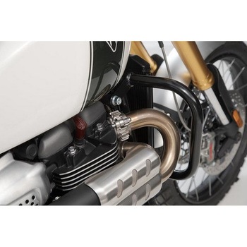 クラッシュバー ブラック Triumph Scrambler 1200 XC / XE (18-). SW-MOTECH (エスダブリューモテック)