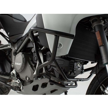 クラッシュバー ブラック Ducati ムルティストラーダ 1200 Enduro (16-) SW-MOTECH (エスダブリューモテック)