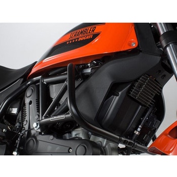 クラッシュバー ブラック Ducati スクランブラー (14-) / Sixty2 (16-) SW-MOTECH (エスダブリューモテック)
