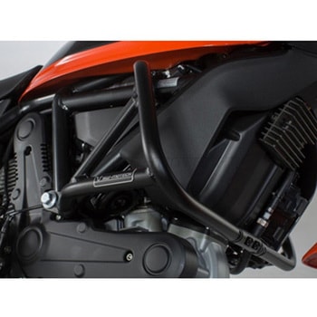 クラッシュバー ブラック Ducati スクランブラー (14-) / Sixty2 (16-) SW-MOTECH (エスダブリューモテック)