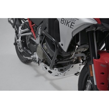 クラッシュバー ブラック Ducati ムルティストラーダ V 4 (20-) SW-MOTECH (エスダブリューモテック)