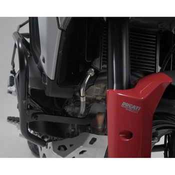 クラッシュバー ブラック Ducati ムルティストラーダ V 4 (20-) SW-MOTECH (エスダブリューモテック)