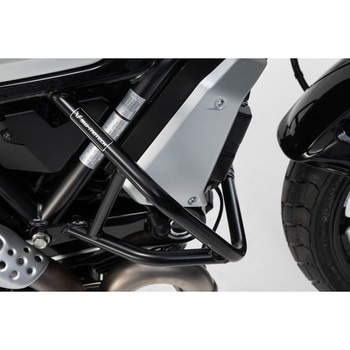 クラッシュバー -ブラック- Ducati スクランブラー 1100 models (18-). SW-MOTECH (エスダブリューモテック)