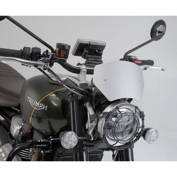ウインドスクリーン Grey. Triumph Scrambler 1200 XC / XE (18-). - SW-MOTECH (エスダブリューモテック)