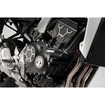 フレーム用スライダーセット ブラック Honda CB 1000 R (18-). SW-MOTECH (エスダブリューモテック)