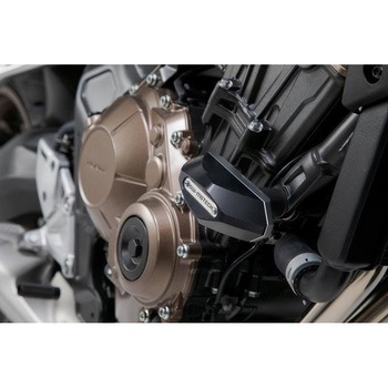 フレームスライダーセット ブラック Honda CB650R (19-). SW-MOTECH (エスダブリューモテック)