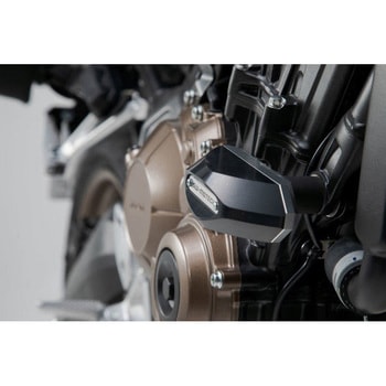 フレームスライダーセット ブラック Honda CB650R (19-). SW-MOTECH (エスダブリューモテック)