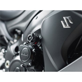 フレームスライダーキット ブラック Suzuki GSX-S 1000 (15-) SW-MOTECH (エスダブリューモテック)