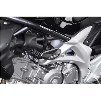 クラッシュパッドキット SUZUKI SFV 650 ('09-) ブラック - SW-MOTECH (エスダブリューモテック)