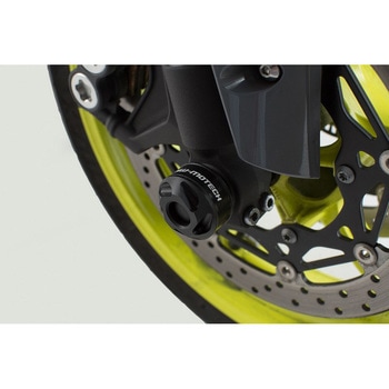 フロント アクスルスライダーキット ブラック Yamaha YZF-R1 (15-) SW-MOTECH (エスダブリューモテック)