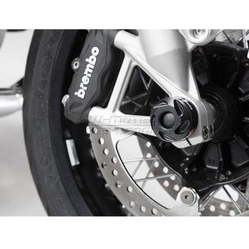 フロントアクスル スライダーキット -ブラック- BMW R nineT (14-) SW-MOTECH (エスダブリューモテック)