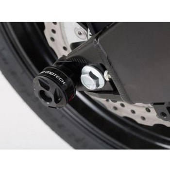 リアアクスルスライダーキット ブラック Kawasaki Versys 650 (15-) SW-MOTECH (エスダブリューモテック)
