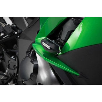 フレームスライダーセットブラック Kawasaki Z 1000 SX (11-). SW-MOTECH (エスダブリューモテック)