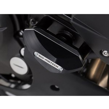 フレームスライダー キット ブラック Kawasaki Versys 650 (15-) SW-MOTECH (エスダブリューモテック)